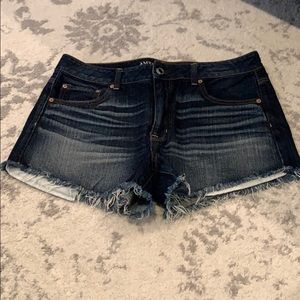 Sz 14 American Eagle hi-rise Festival denim shorts